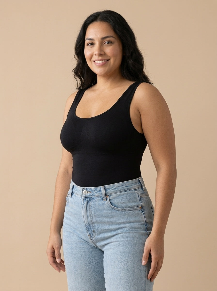 Body Moldeador Curveluna Negro control de abdomen