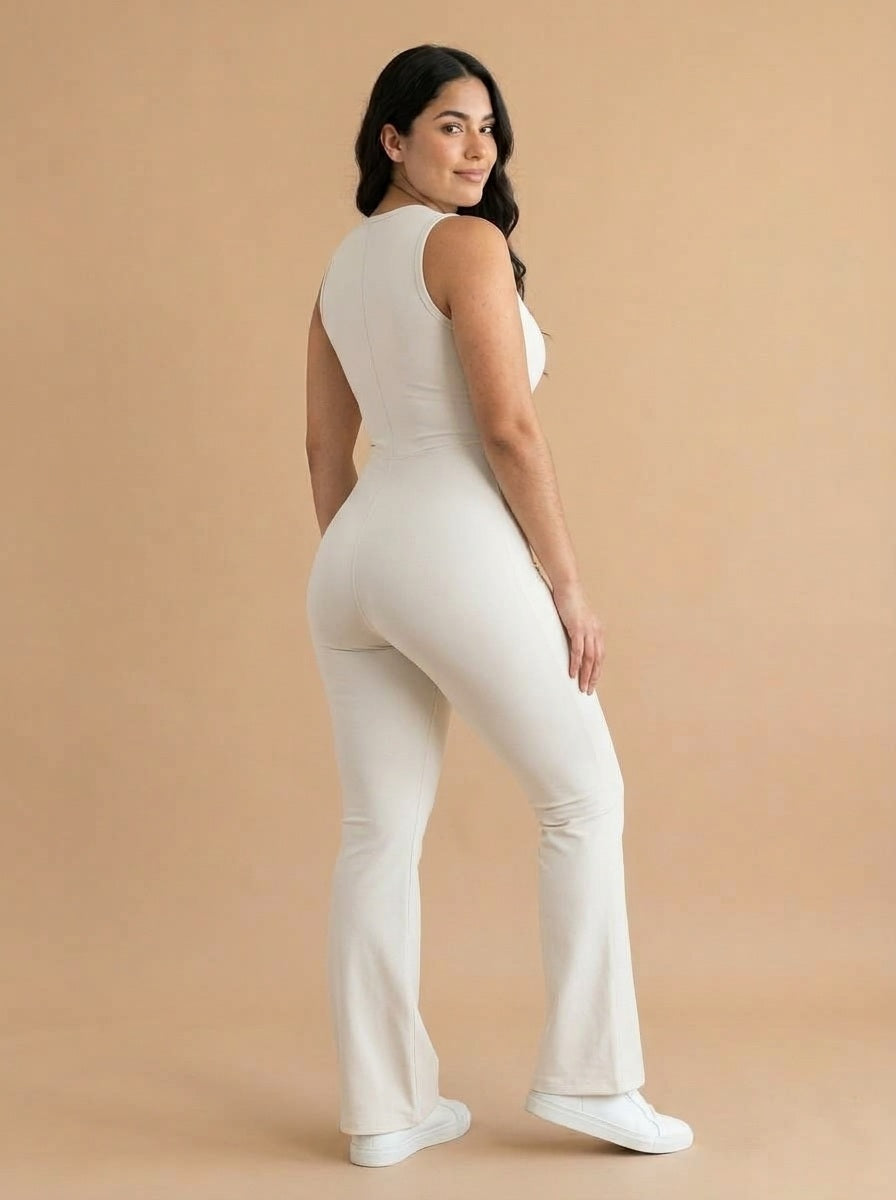 Enterizo Moldeador Luxury Curveluna Blanco